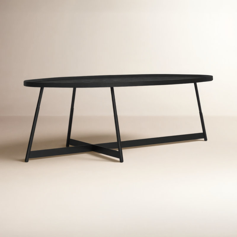 AllModern Xavier Cross Legs Coffee Table & Reviews | AllModern
